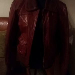 Leather jacket
